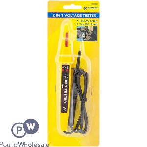 Marksman 2-in-1 Ac/dc 380v Voltage Tester