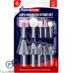 Marksman Mounted Stone Set 10pc
