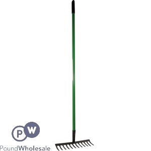 Marksman 12" Garden Rake With Handle