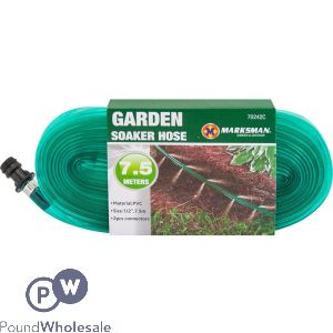 Marksman Garden Soaker Hose 7.5m