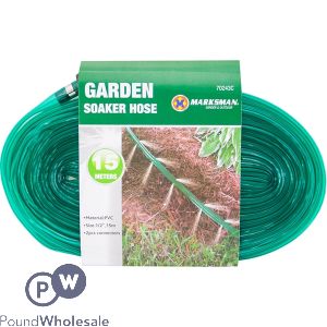 Marksman Garden 1/2" Soaker Hose 15m