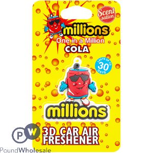 Millions Cola 3d Car Air Freshener