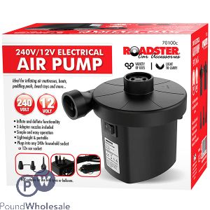 Roadster 240V/12V Electrical Air Pump