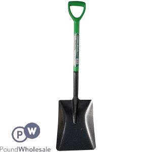 Marksman Plastic-coated Handle Digging Shovel