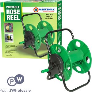 Marksman Portable Garden Hose Reel 60m