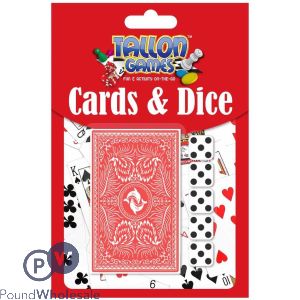 Playing Cards With 5 Dice