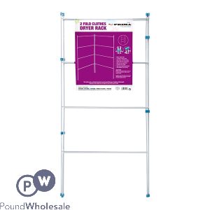 Prima 2-Fold Clothes Dryer Rack 101cm X 110cm