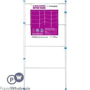 Prima 4-Fold Clothes Dryer Rack 207cm X 110cm