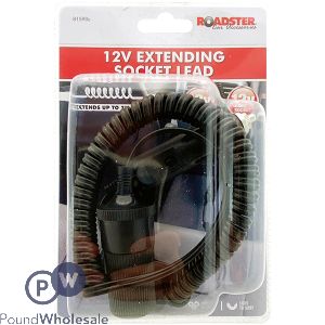 Roadster Car Charger Extending Socket Lead 12V