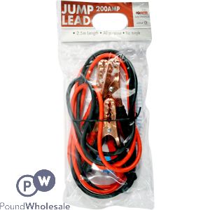 Roadster 200Amp Jump Leads 2.5m