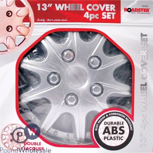 4pc 13" Wheel Covers