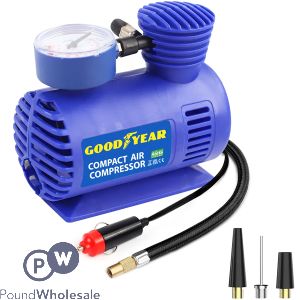 Goodyear Compact Mini Air Compressor 12V