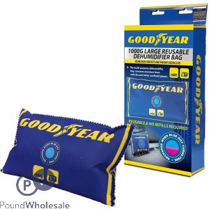 Goodyear Large Reusable Vehicle Dehumidifier Bag 1000g