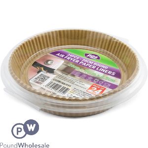 PPS 20cm Round Paper Air Fryer Liners 24 Pack