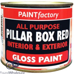 Paint Factory All Purpose Pillar Box Red 170ml