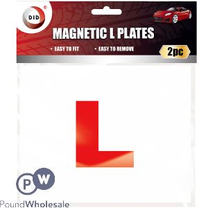 DID Magnetic L Plates 2 Pack