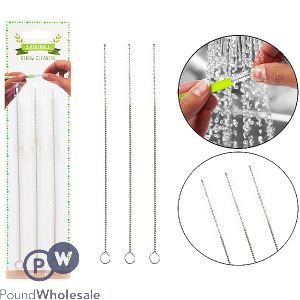 Reusable Straw Cleaner Brush 3 Pack