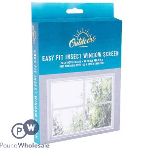 Bello Easy Fit Insect Window Screen 150cm X 130cm