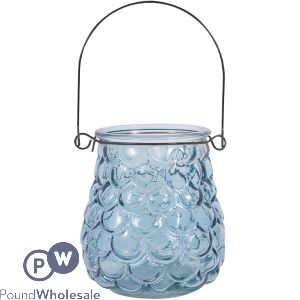 Bello Hanging Glass Votive Jar