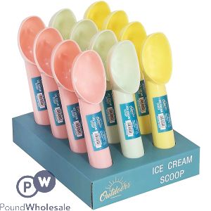 Bello Ps Ice Cream Scoop Cdu Assorted Colours