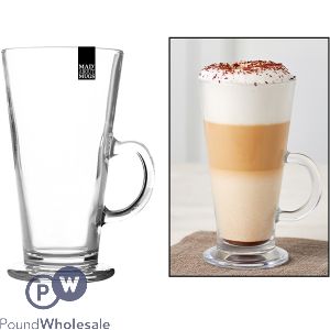 Mad About Mugs Glass Latte Coffee Mug 300ml
