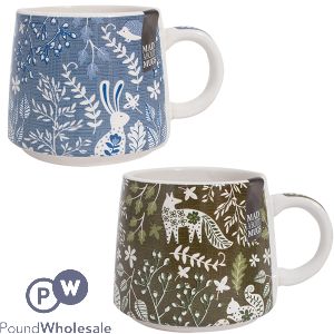 Mad About Mugs Woodland Mug 11oz 410ml Assorted