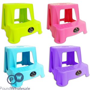 Kids Step-stool 4 Assorted Colours