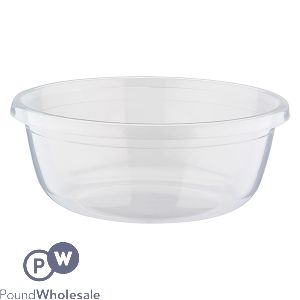 Asude Transparent Plastic Bowl 8l