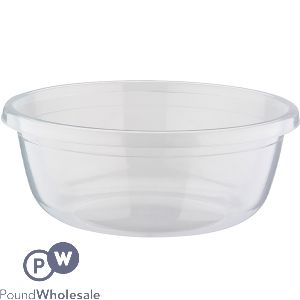 Asude Transparent Plastic Bowl 10l