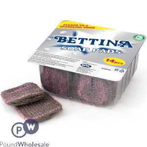 Bettina Soap Pad Foil Punnet 14 Pack