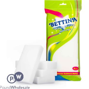 Bettina Magic Eraser Sponge 4 Pack