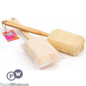 Bettina Sisal Spa Exfoliating Back Scrubber 35.5cm