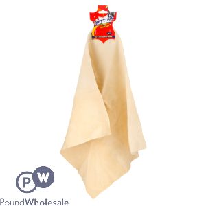 Bettina Natural Chamois Leather Cloth 30cm X 30cm