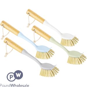 Bettina Bamboo Dish Brush 29cm Assorted Colours