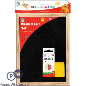 Kids Create A4 Chalk Board Set