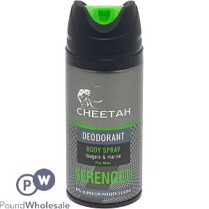 Cheetah Serengeti Men's Deodorant Body Spray 150ml