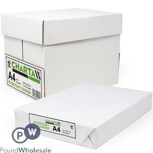 Charta A4 75gsm Everyday Copier Paper 2500 Sheets