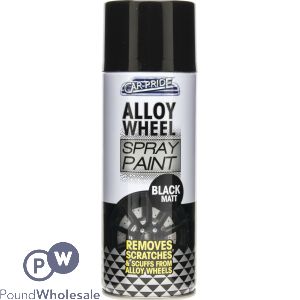 Car Pride Alloy Wheel Matt Black Spray Paint 400ml