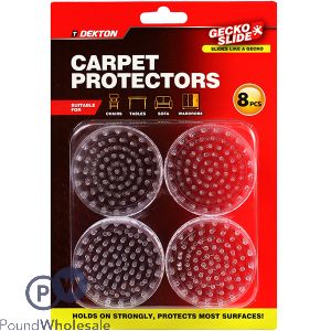 Dekton Gecko Slide Carpet Protectors 8pc