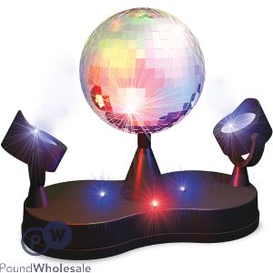 Light-Up Rotating Party Mirror Disco Ball