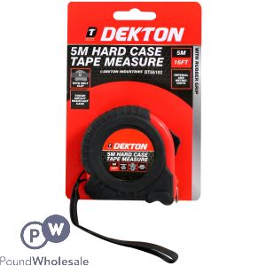 Dekton 5m Hard Case Tape Measure