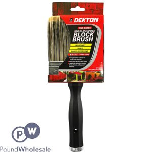 Dekton Multi-Purpose Block Brush