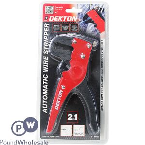 Dekton 2-In-1 Automatic Wire Stripper 7"