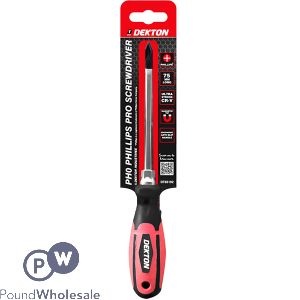 Dekton PH0 Phillips Pro Screwdriver 7.5cm