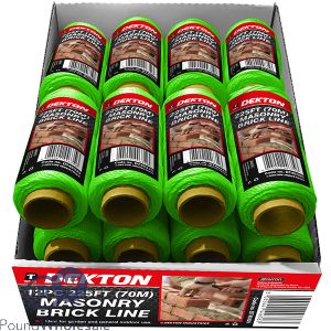 Dekton 225Ft Masonry Brick Line 12pc CDU