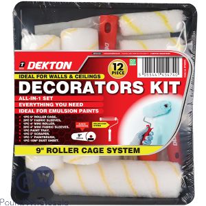 Dekton All-in-One Decorators Kit 12pc