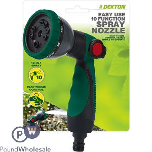 Dekton 10-function Spray Nozzle Gun