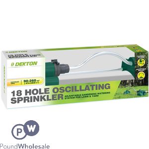 Dekton 18 Hole Oscillating Sprinkler System