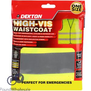 Dekton One Size Reflective High-Vis Waistcoat