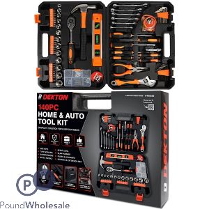 Dekton Home & Auto Tool Kit 140pc